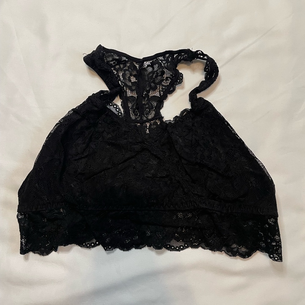 Motherhood maternity size medium black lace bralette